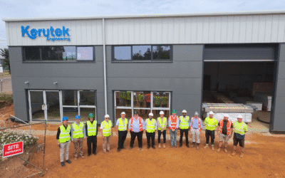 Korutek Marks Major Construction Milestone with Topping Out Ceremony