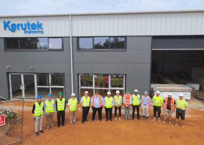 Korutek Marks Major Construction Milestone with Topping Out Ceremony