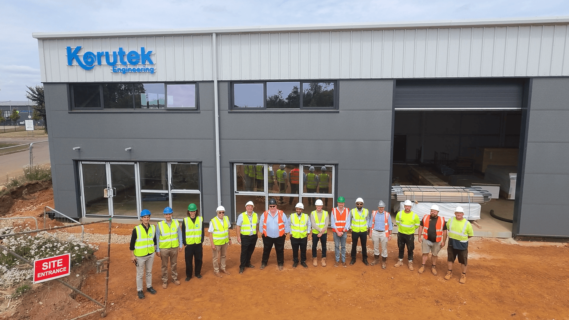 Korutek Marks Major Construction Milestone with Topping Out Ceremony